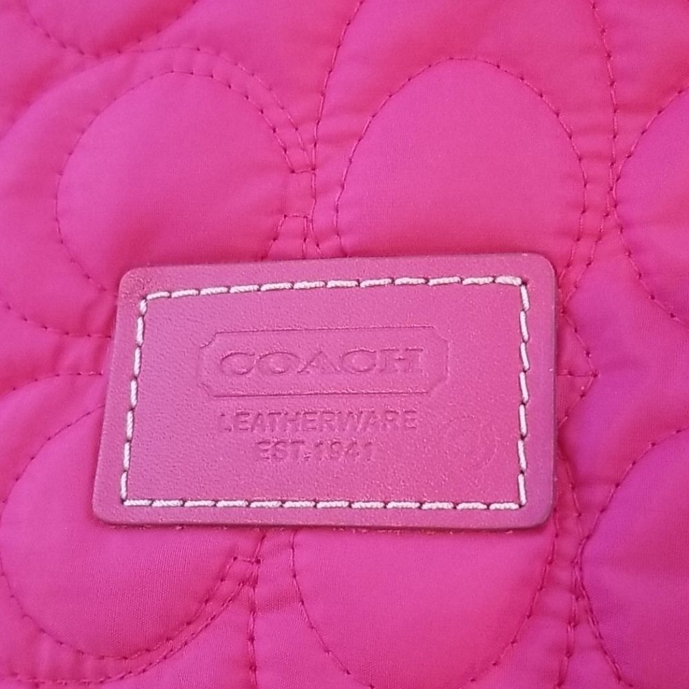 Coach Dog Puffer Jacket Coat Medium - Picture 11 of 12